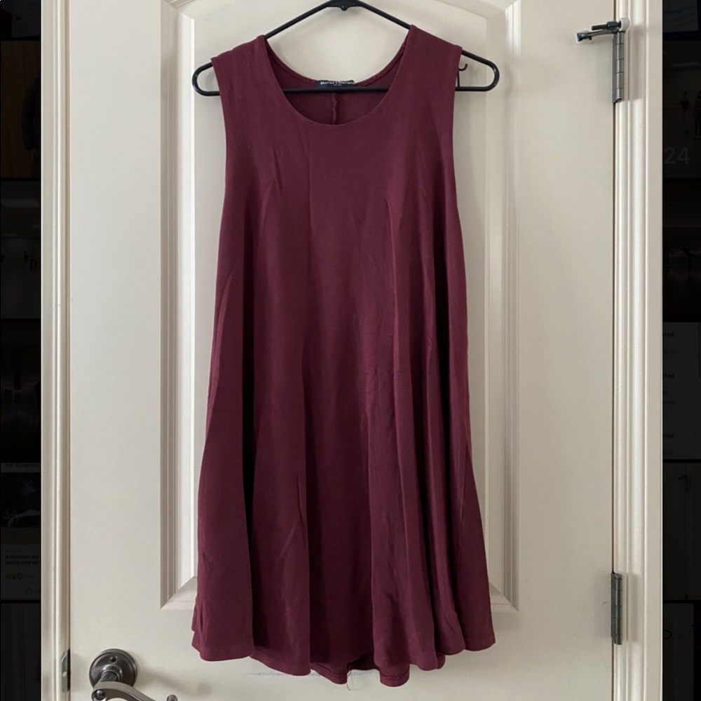 Brandy Melville Burgundy Dress